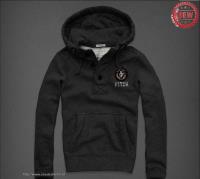 heren abercrombie fitch pullover half-knop houtskool Store Den Haag l31vo975